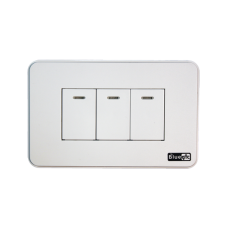 Smart Wall Switch - Socket 118 - 3 Gang