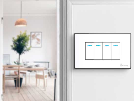 Smart switch 4 gang top