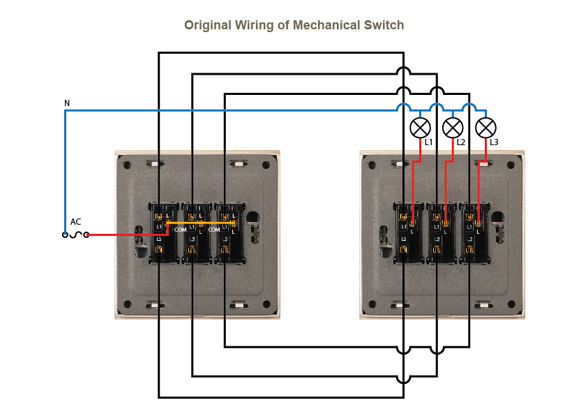 Wall Switches, 2 Way Switch Wiring Diagram Singapore