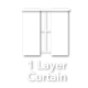 Smart Curtain Switch - Sokcet 118 - 1 Layer
